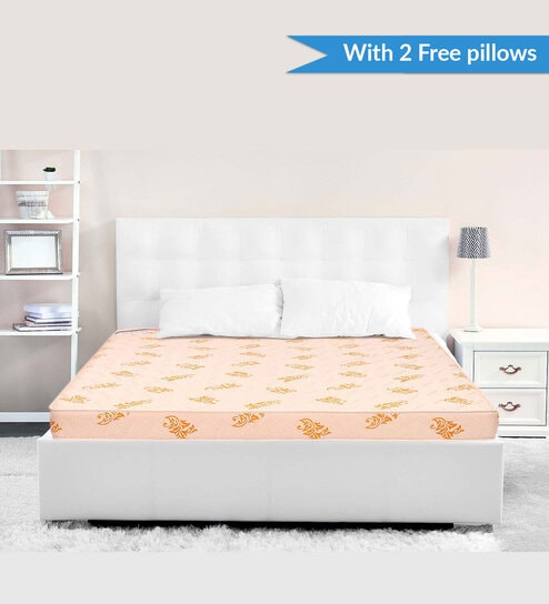 Buy Magnus King Size Bed in Mist White Finish with Box Storage at