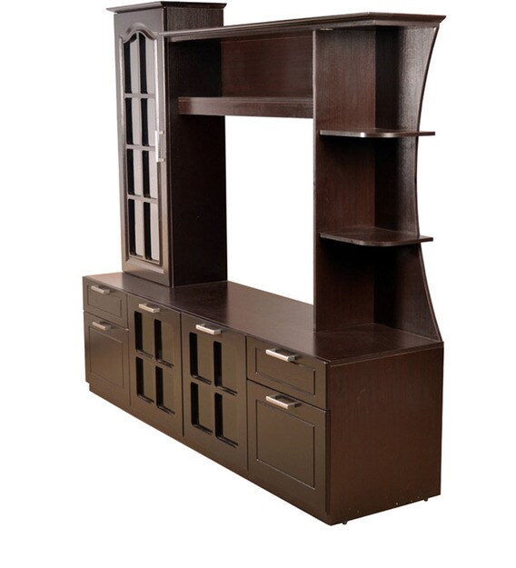 Buy TV Unit in Wenge Finish by HomeTown Online TV Units TV Units