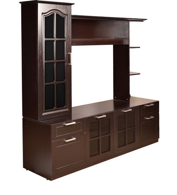 Buy TV Unit in Wenge Finish by HomeTown Online TV Units TV Units