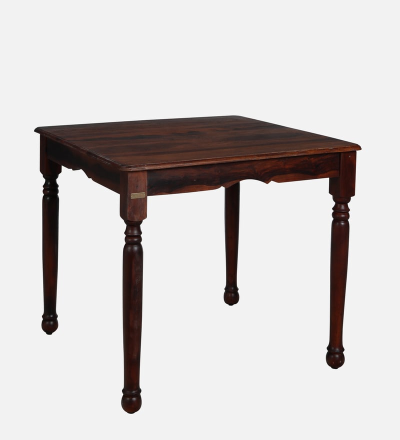 Buy Encore Sheesham Wood 4 Seater Dining Table In Honey Oak Finish By