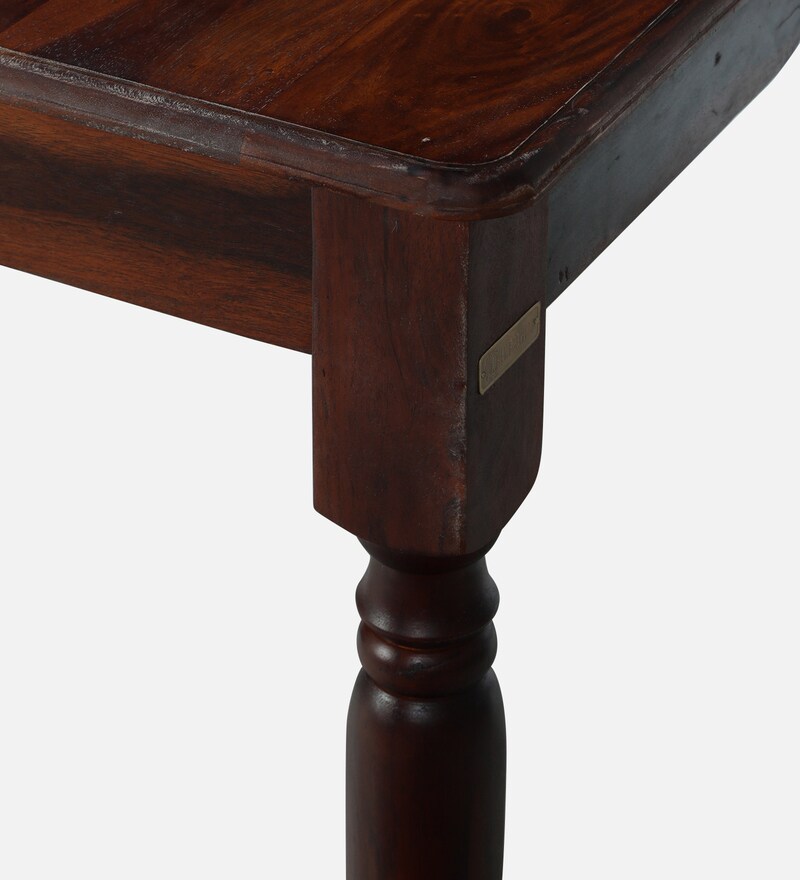 Buy Encore Sheesham Wood 4 Seater Dining Table In Honey Oak Finish By