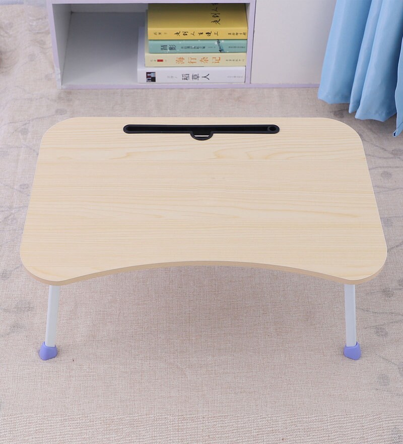 furncentral engineered wood portable laptop table