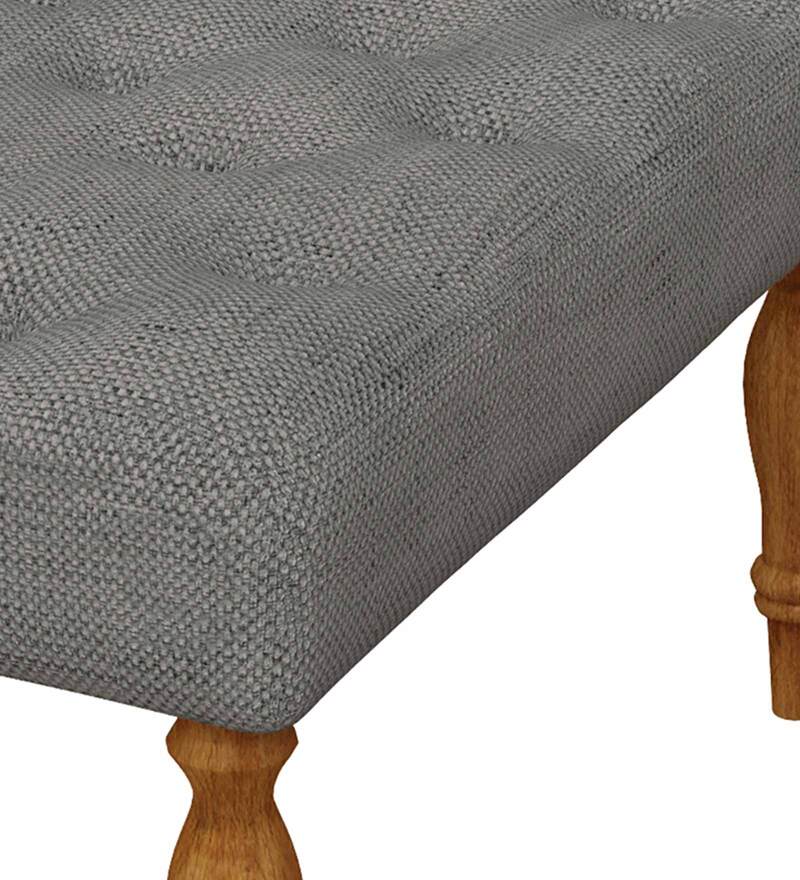 Buy English Ottoman in Bangalore Grey Colour by Chumbak Online