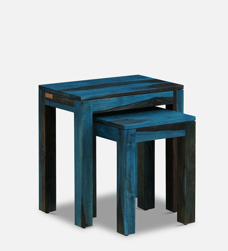 nest of tables blue