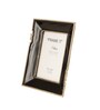 Enamel Embrace Photo Frame In Jet Black