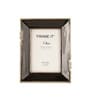 Enamel Embrace Photo Frame In Jet Black