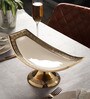 Enamel Versace Design White & Gold 14 Inch Aluminium Appetizer Platter
