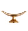 Enamel Versace Design White & Gold 14 Inch Aluminium Appetizer Platter
