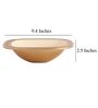 Enamel Versace White & Gold Aluminium Serving Bowl