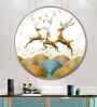 Enchanted Deer Acrylic Round Wall Art