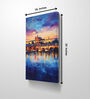 Enchanted Prague Twilight 20inx16in Gallery Wrap Canvas Painting