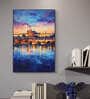 Enchanted Prague Twilight 20inx16in Gallery Wrap Canvas Painting