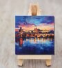 Enchanted Prague Twilight Mini Canvas Frame