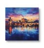 Enchanted Prague Twilight Mini Canvas Frame