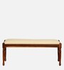 Encore Sheesham Wood Bench In Honey Oak Finish