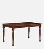 Encore Sheesham Wood 6 Seater Dining Set In Provincial Teak Finish With Bench