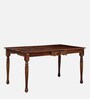 Encore Sheesham Wood 6 Seater Dining Set In Provincial Teak Finish With Bench