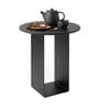 End Table In Black Finish