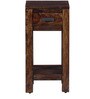 Oriel Sheesham Wood End Table In Provincial Teak Finish