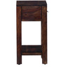 Oriel Sheesham Wood End Table In Provincial Teak Finish
