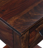 Oriel Sheesham Wood End Table In Provincial Teak Finish