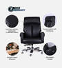 Endeavour Office Chair with Knee Tilt Mechanism in Black Colour