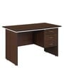 Endura Office Table in Walnurt Finish