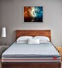 Endure Bonnell Spring & Foam 8 inch Queen Size Mattress with 2 Free Pillows in Beige Colour