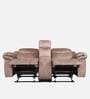 Enfield Fabric 2 Seater Manual Recliner with Dual USB Port