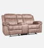Enfield Fabric 2 Seater Manual Recliner with Dual USB Port