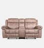 Enfield Fabric 2 Seater Manual Recliner with Dual USB Port