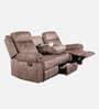 Enfield Fabric 3 Seater Manual Recliner with Dual USB Port
