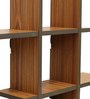 Engineered Wood Floating Laminated Wood Wall Shelf In Brown Colour