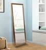 Gold Fibre Flow Floor Mirror