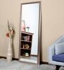 Framed Full Length Wall Mirror In Golden Colour