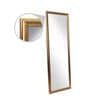 Gold Fibre Flow Floor Mirror