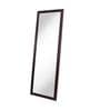 Framed Floor Rested Mirror In Maroon Colour