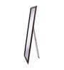 Framed Floor Rested Mirror In Maroon Colour