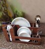 Multipurpose Brown MDF Cutlery Holder