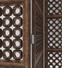 Engineered Wood Addison Room Divider In Brown Colour