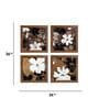 Century Assorted Engineered Wood Framed Art Print Set of 4
