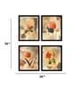Creation White Engineered Wood Framed Art Print Set of 4