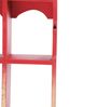 Engineered Wood Wall Shelf in Red Colour
