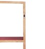Engineered Wood Wall Shelf in Red Colour
