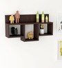 Engineered Wood Wall shelf in Melamine finish