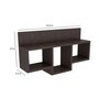 Engineered Wood Wall shelf in Melamine finish