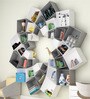 Engineered Wood Book Shelf in Grey Colour