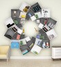 Engineered Wood Book Shelf in Grey Colour