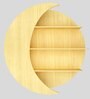 Engineered Wood Wall Shelf in Oak Finish