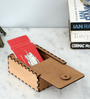 Engineering Wood Business Card Holder Box